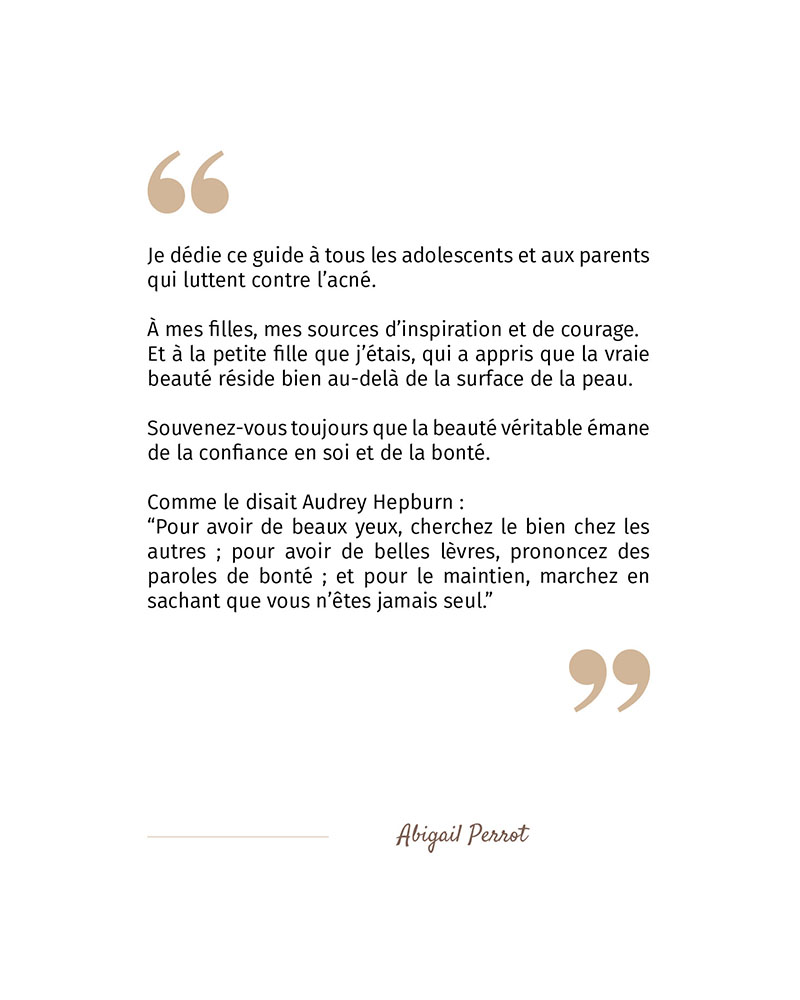 eBook - Mon ado a de l'acné - Mot autrice